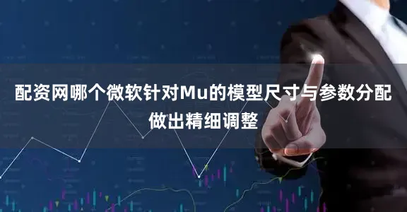 配资网哪个微软针对Mu的模型尺寸与参数分配做出精细调整