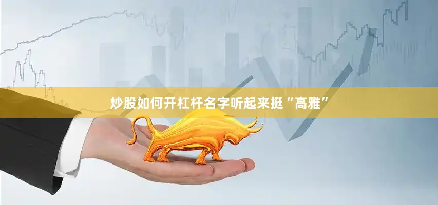 炒股如何开杠杆名字听起来挺“高雅”