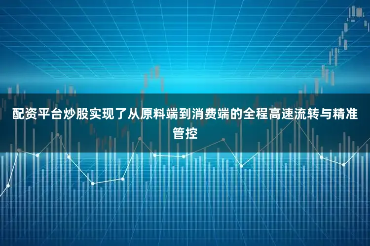 配资平台炒股实现了从原料端到消费端的全程高速流转与精准管控